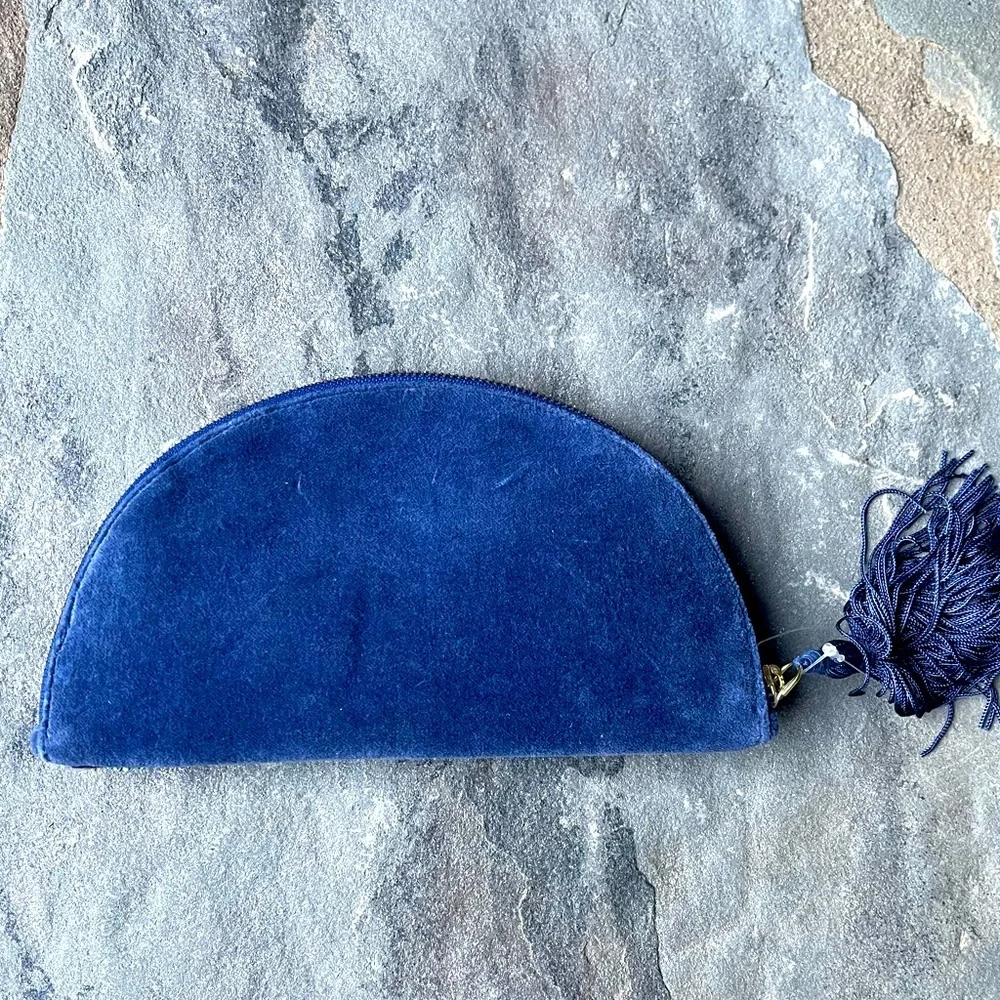 Monogram Crescent Pouch